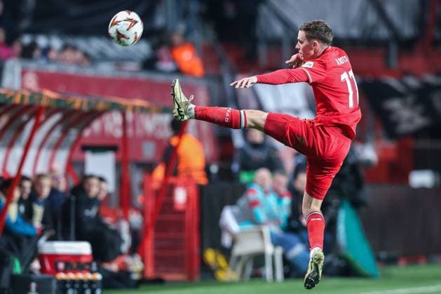 Fußball UEFA Europa League 8. Spieltag FC Twente Enschede - Besiktas JK am 30.01.2025 in der Arena De Grolsch Veste in Enschede Daan Rots ( Enschede )