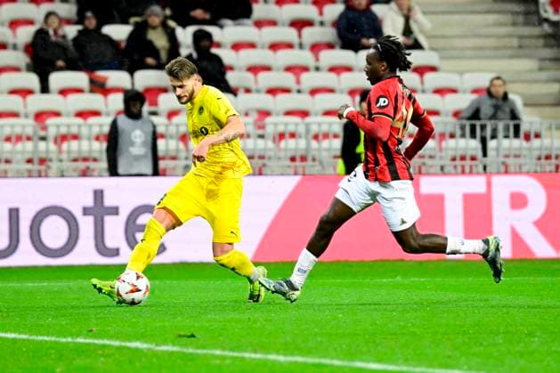 FOOTBALL : OGC Nice VS FK Bodo Glimt - UEFA Europa League - 30 01 2025 L OGC Nice recoit le FK Bodo Glimt Ã l Allianz Riviera dans le cadre de la huiteme journÃ e d UEFA Europa League. NiceFrance  Copyright: xWilliamxCannarellax
