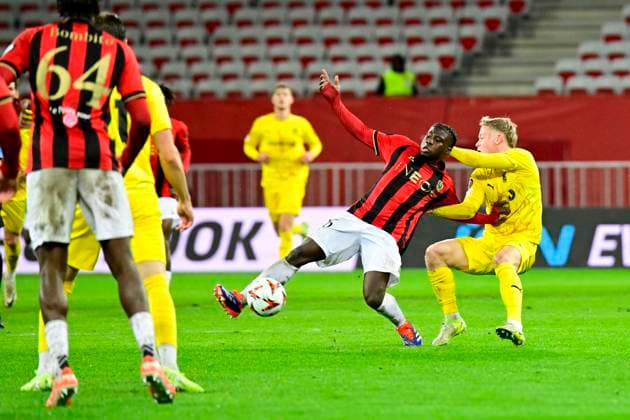 FOOTBALL : OGC Nice VS FK Bodo Glimt - UEFA Europa League - 30 01 2025 L OGC Nice recoit le FK Bodo Glimt Ã l Allianz Riviera dans le cadre de la huiteme journÃ e d UEFA Europa League. NiceFrance  Copyright: xWilliamxCannarellax