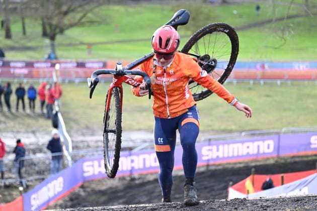 2025 UCI Cyclo-Cross WC - Media activities 31 01 2025 LIEVIN, FRANCE - JANUARY 31 : Betsema Denise (NED) on training during the official training session on the track of the 2025 UCI Cyclo-Cross World Championships on January 31, 2025 in Lievin, France, 31 01 2025 Lievin France  Copyright: xNicoxVereeckenx