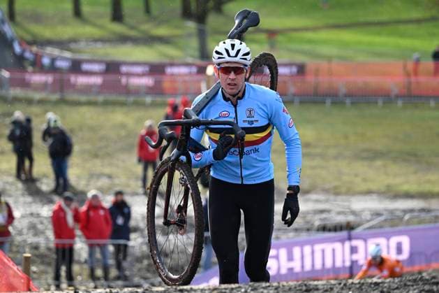 2025 UCI Cyclo-Cross WC - Media activities 31 01 2025 LIEVIN, FRANCE - JANUARY 31 : Aerts Toon (BEL) on training during the official training session on the track of the 2025 UCI Cyclo-Cross World Championships on January 31, 2025 in Lievin, France, 31 01 2025 Lievin France  Copyright: xNicoxVereeckenx
