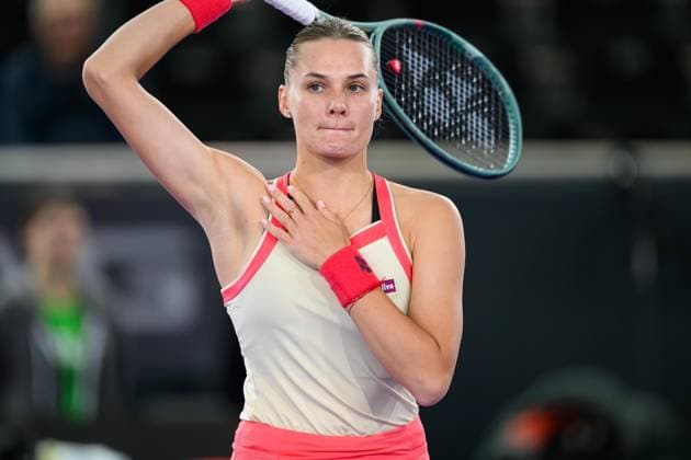 TENNIS - WTA, Tennis Damen Upper Austria Ladies Linz LINZ,AUSTRIA,31.JAN.25 - TENNIS - WTA Tour, Upper Austria Ladies Linz. Image shows Dayana Yastremska (UKR).  GEPAxpictures xChristianxMoser