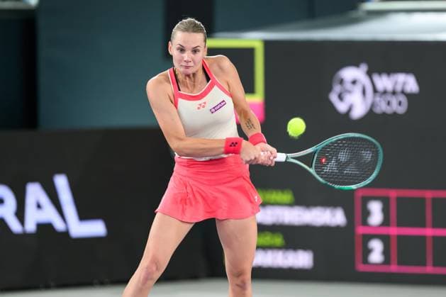 TENNIS - WTA, Tennis Damen Upper Austria Ladies Linz LINZ,AUSTRIA,31.JAN.25 - TENNIS - WTA Tour, Upper Austria Ladies Linz. Image shows Dayana Yastremska (UKR).  GEPAxpictures xChristianxMoser