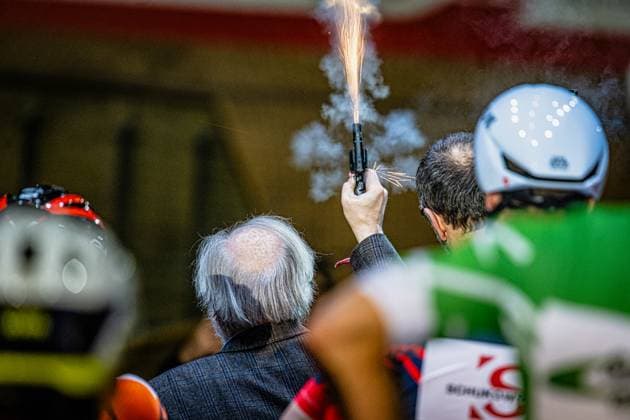 Startschuss Sixdays Berlin 2025 Startschuss Sixdays Berlin 1. Tag Sixdays Berlin 2025. Berliner Sechstagerennen. 31. Januar 2025