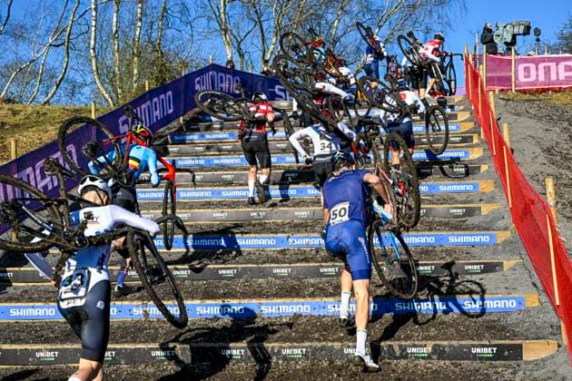 2025 UCI Cyclo-Cross WC - Men Under 23 LIEVIN, FRANCE - FEBRUARY 01 : Illustration picture during the 2025 UCI Cyclo-Cross World Championships for Men Under 23 on February 01, 2025 in Lievin, France, 01 02 2025 Lievin France  Copyright: xNicoxVereeckenx
