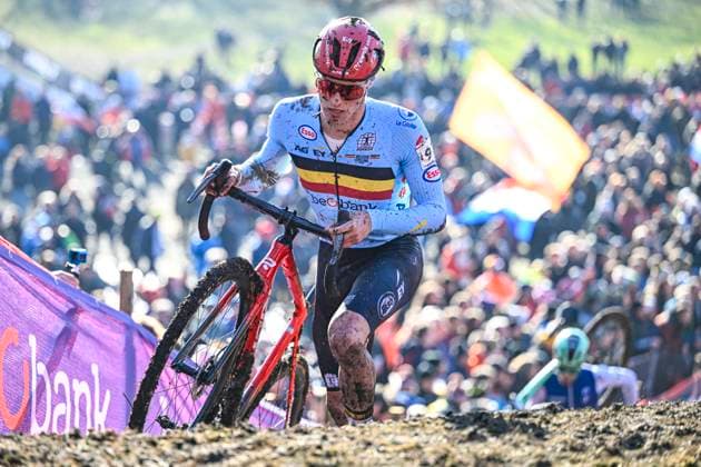 2025 UCI Cyclo-Cross WC - Men Under 23 LIEVIN, FRANCE - FEBRUARY 01 : De Bruyckere Kay (BEL) in action during the 2025 UCI Cyclo-Cross World Championships for Men Under 23 on February 01, 2025 in Lievin, France, 01 02 2025 Lievin France  Copyright: xNicoxVereeckenx
