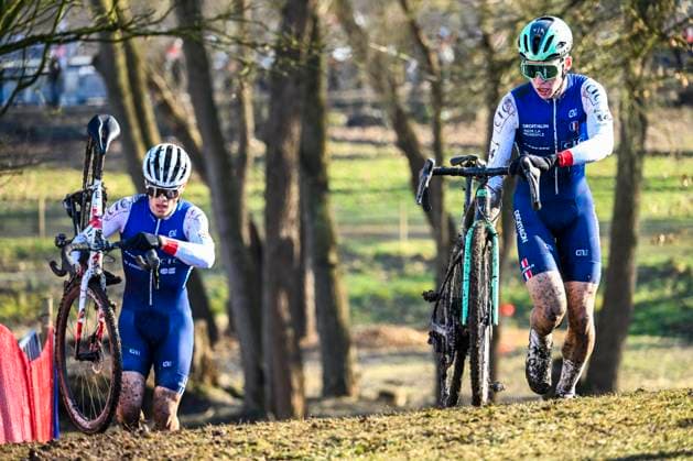 2025 UCI Cyclo-Cross WC - Men Under 23 LIEVIN, FRANCE - FEBRUARY 01 : Sparfel Aubin (FRA) in action during the 2025 UCI Cyclo-Cross World Championships for Men Under 23 on February 01, 2025 in Lievin, France, 01 02 2025 Lievin France  Copyright: xNicoxVereeckenx