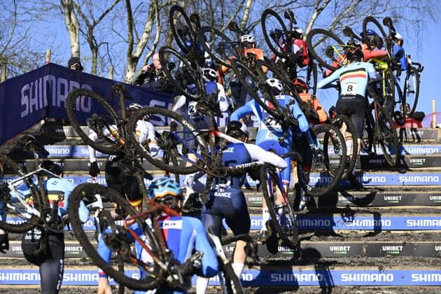 2025 UCI Cyclo-Cross WC - Men Under 23 LIEVIN, FRANCE - FEBRUARY 01 : Illustration picture during the 2025 UCI Cyclo-Cross World Championships for Men Under 23 on February 01, 2025 in Lievin, France, 01 02 2025 Lievin France  Copyright: xNicoxVereeckenx