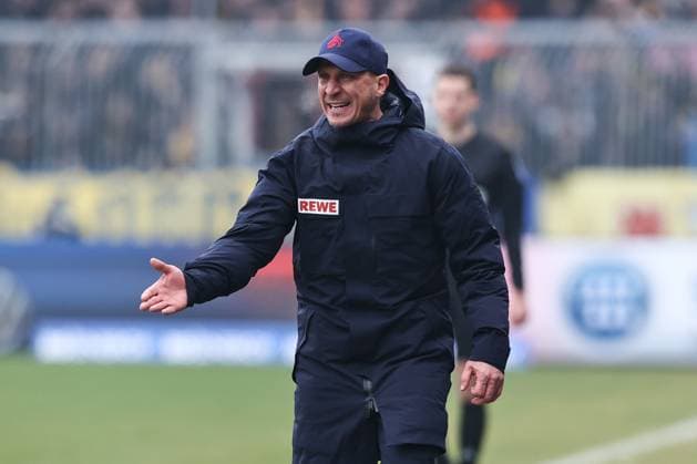 Trainer Gerhard Struber (1. FC Köln) - 2. Fußball Bundesliga Saison 2024-2025 Eintracht Braunschweig vs. 1. FC Köln im Eintracht Stadion in Braunschweig - Fußball,Mann,Männer,Deutschland,01.02.2025