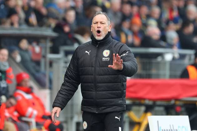 Braunschweig vs. Köln, 2. BL Braunschweig, 01.02.2025, FUßBALL - Eintracht Braunschweig vs. 1. FC Köln, 2. BL, Saison 2024 25. Co-Trainer Andreas Zimmermann (Eintracht Braunschweig) Braunschweig