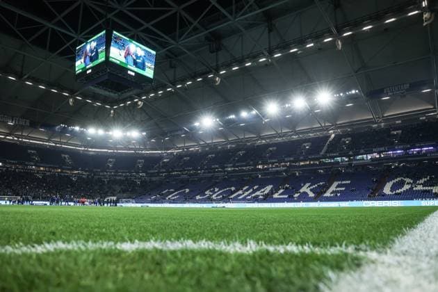 Fussball, 2.Bundesliga Saison 2024 2025 20.Spieltag FC Schalke 04 - 1.FC Magdeburg 01.02.2025, VELTINS-Arena Die Veltins Arena vor dem Spiel Gelsenkirchen VELTINS-Arena Nordrhein-Westfahlen Deutschland *** Sport, Football, 2 Bundesliga Season 2024 2025 20 Matchday FC Schalke 04 1 FC Magdeburg 01 02 2025, VELTINS Arena The Veltins Arena before the match Gelsenkirchen VELTINS Arena Nordrhein Westfahlen Germany