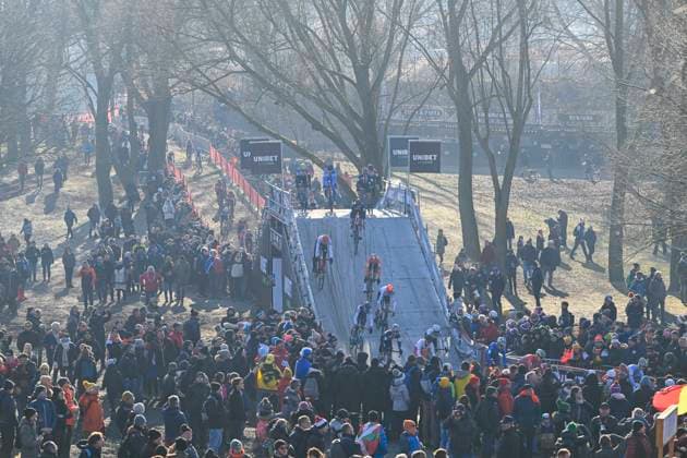 2025 UCI Cyclo-Cross WC - Men Junior LIEVIN, FRANCE - FEBRUARY 02 : Illustration picture during the 2025 UCI Cyclo-Cross World Championships for Men Junior on February 02, 2025 in Lievin, France, 02 02 2025 Lievin France  Copyright: xNicoxVereeckenx