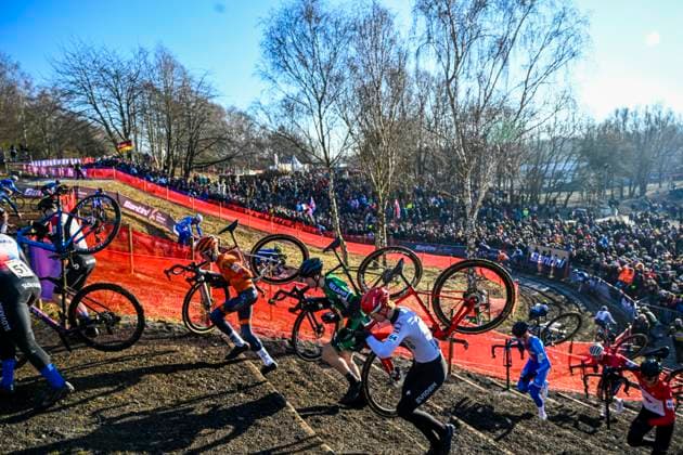 2025 UCI Cyclo-Cross WC - Men Junior LIEVIN, FRANCE - FEBRUARY 02 : Illustration picture during the 2025 UCI Cyclo-Cross World Championships for Men Junior on February 02, 2025 in Lievin, France, 02 02 2025 Lievin France  Copyright: xNicoxVereeckenx