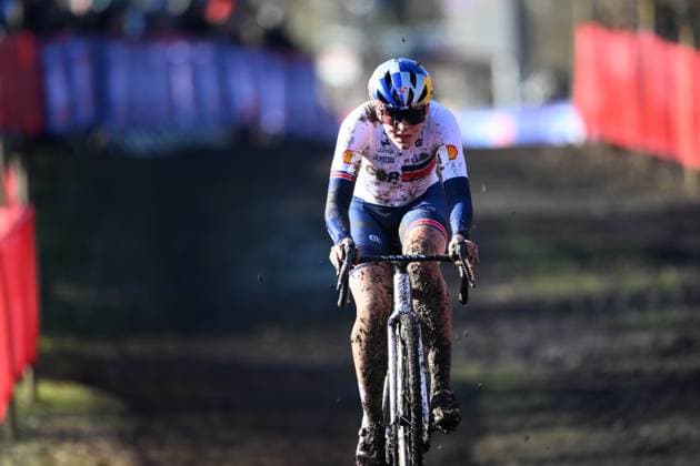 2025 UCI Cyclo-Cross WC - Women Under 23 LIEVIN, FRANCE - FEBRUARY 02 : in action during the 2025 UCI Cyclo-Cross World Championships for Women Under 23 on February 02, 2025 in Lievin, France, 02 02 2025 Lievin France  Copyright: xTsix