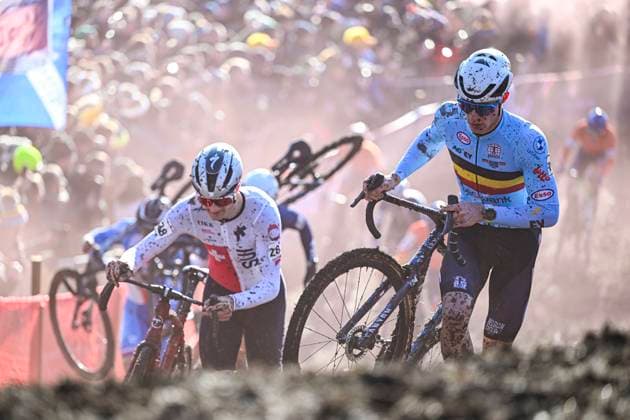 2025 UCI Cyclo-Cross WC - Men Elite LIEVIN, FRANCE - FEBRUARY 02 : Wyseure Joran (BEL) in action during the 2025 UCI Cyclo-Cross World Championships for Men Elite on February 02, 2025 in Lievin, France, 02 02 2025 Lievin France  Copyright: xNicoxVereeckenx