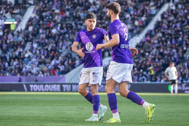 FOOTBALL : Toulouse FC VS OGC Nice - Ligue 1 McDonald s - 02 02 2025 TOULOUSE, FRANCE - FEBRUARY 02 - FOOTBALL : Gabriel Alonso SUAZO URBINA during the 20th Day of the Ligue 1 McDonald s : Toulouse FC VS OGC Nice at the TFC Stadium on February 02, 2025 in Toulouse, France  Copyright: x(PhotoxbyxSylvainxDionisio PsnewZ)x