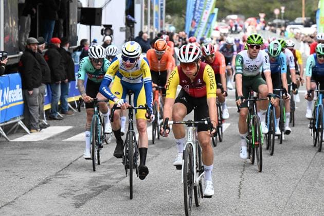 02-02-2025 Gp Ouverture La Marseillaise; 2025, Cofidis; 2025, Flanders - Baloise; Ferron, Valentin; Van Hemelen, Vincent; Luminy; 
