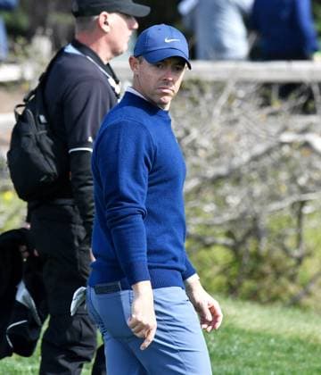 February 2, 2025, Pebble Beach, Ca, USA: Rory McIlroy during the final round of the AT&T Pebble Beach Pro-Am 2025 at Pebble Beach Golf Links on February 02, 2025 in Pebble Beach, California. Photo: Casey Flanigan imageSPACE Pebble Beach USA - ZUMAi237 20250202_zsa_i237_018 Copyright: xFlanigan Imagespacex