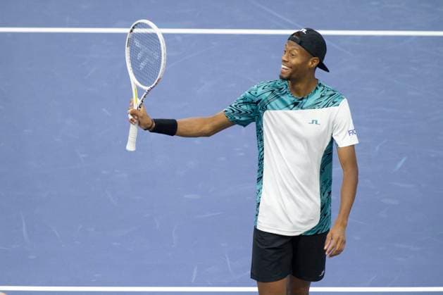 February 2, 2025, Frisco, Texas, USA: CHRISTIAN EUBANKS (USA) celebrates during round 2 of the qualifiers at the Dallas Open at the Star in Frisco, TX. CHRIS EUBANKS (USA) defeated JACK PINNINGTON JONES (GBR), 12-4. Frisco USA - ZUMAh193 20250202_zsp_h193_020 Copyright: xDanielxMcGregor-Huyerx