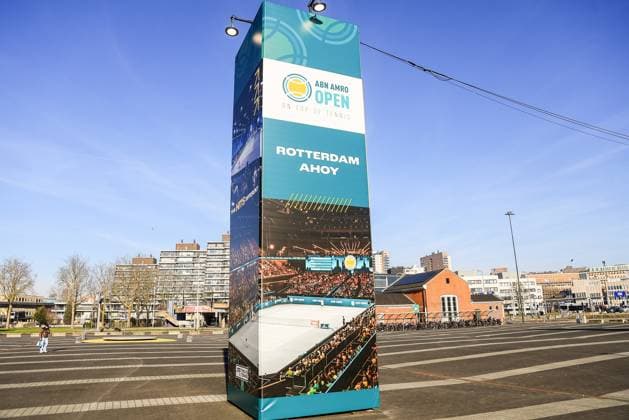 ROTTERDAM, 3-2-25, Sportpaleis Ahoy Rotterdam, ABN AMRO tennistoernooi 2025, ABN AMRO tennistoernooi 2025  x27695531x Copyright: