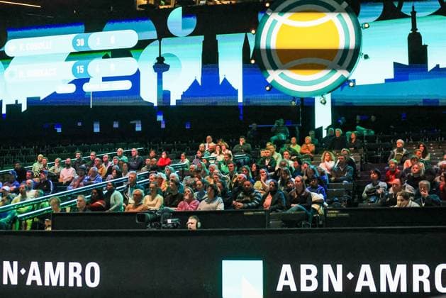ROTTERDAM, 3-2-25, Sportpaleis Ahoy Rotterdam, ABN AMRO tennistoernooi 2025, public ABN AMRO tennistoernooi 2025  x27695536x Copyright: