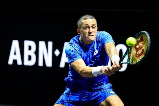 ROTTERDAM, 3-2-25, Sportpaleis Ahoy Rotterdam, ABN AMRO tennistoernooi 2025, Harold Mayot ABN AMRO tennistoernooi 2025  x27696294x Copyright:
