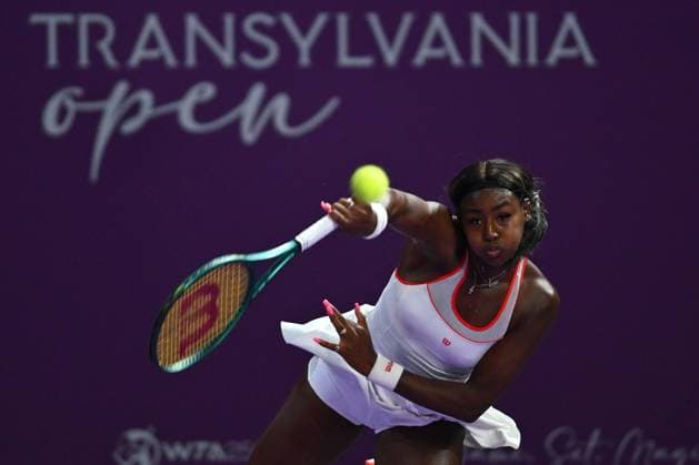 Transylvania Open 2025 Alycia Parks of United States in action against Olga Danilovic of Serbia during the WTA, Tennis Damen Tour Transylvania Open single match, in Cluj Napoca, Monday 04 February 2025. Alex Nicodim Imago Images Copyright: xAlexxNicodimx