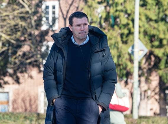 Fussball, Herren, Saison 2024 25, 2. Bundesliga, Hertha BSC, Training, Medienrunde mit Sportdirektor Benjamin Weber (Hertha BSC), 04.02. 2025,