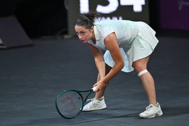 Transylvania Open 2025 Elisabetta Cocciaretto of Italy in action against Irina Camelia Begu of Romania during the WTA, Tennis Damen Tour Transylvania Open single match, in Cluj Napoca, Monday 04 February 2025. Alex Nicodim Imago Images Copyright: xAlexxNicodimx
