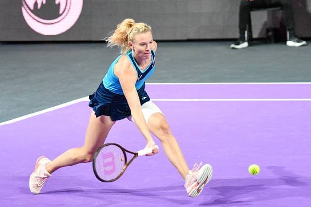 Transylvania Open 2025 - WTA, Tennis Damen 250 Tournament - Day 3 Katerina Siniakova competes in the round of 16 of the Transylvania Open 2025, a WTA250 Tournament, at BT Arena in Cluj-Napoca, Romania, on February 5, 2025 Cluj-Napoca Romania  Copyright: xFlaviuxBuboix originalFilename:buboi-notitle250205_npslf.jpg