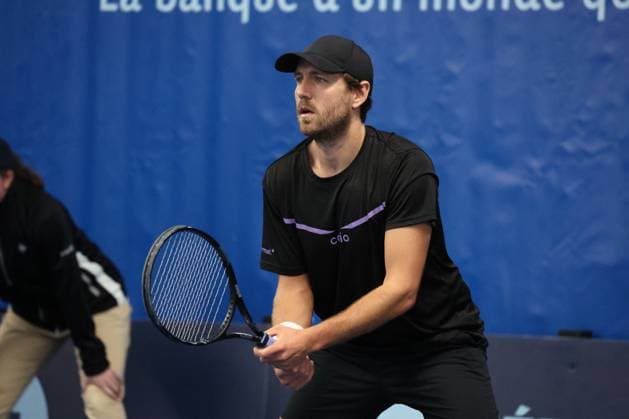 TENNIS : Play In Challenger Lille 2025 - ATP, Tennis Herren 125 Challenger Tour - 05 02 2025 Lucas POUILLE (France) au Play In Challenger Lille 2025, ATP 125 Challenger Tour, le 5 fÃ vrier 2025  Copyright: xLaurentxSANSONx xPsnewZx