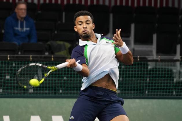 TENNIS - ABN AMRO OPEN 2025 Arthur Fils of France during the ABN AMRO Open 2025, ATP, Tennis Herren 500 Tennis 8eme finale event on 6 February 2025 in Rotterdam, Netherlands - Photo Laurent Lairys PsnewZ RotterdamNetherlands  Copyright: xLaurentxLairysx