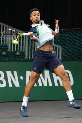 TENNIS - ABN AMRO OPEN 2025 Arthur Fils of France during the ABN AMRO Open 2025, ATP, Tennis Herren 500 Tennis 8eme finale event on 6 February 2025 in Rotterdam, Netherlands - Photo Laurent Lairys PsnewZ RotterdamNetherlands  Copyright: xLaurentxLairysx