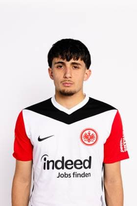 Ebu Bekir Is, Eintracht Frankfurt, Porträttermin 2024 2025 1. BL Bundesliga Fußball