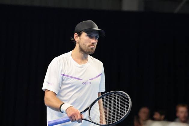 TENNIS : Play In Challenger Lille 2025 - ATP, Tennis Herren 125 Challenger Tour - 07 02 2025 Lucas POUILLE (France) au Play In Challenger Lille 2025, ATP 125 Challenger Tour, le 7 fÃ vrier 2025  Copyright: xLaurentxSANSONx xPsnewZx