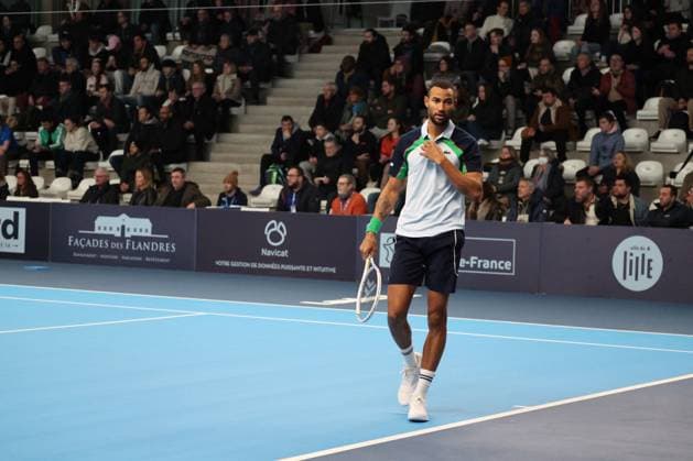 TENNIS : Play In Challenger Lille 2025 - ATP, Tennis Herren 125 Challenger Tour - 07 02 2025 Calvin HEMERY (France) au Play In Challenger Lille 2025, ATP 125 Challenger Tour, le 7 fÃ vrier 2025  Copyright: xLaurentxSANSONx xPsnewZx