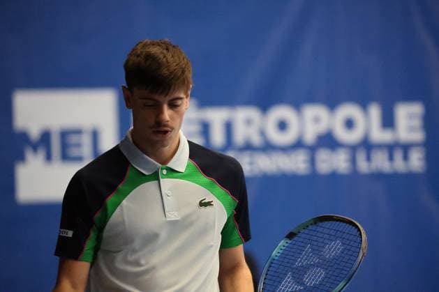 TENNIS : Play In Challenger Lille 2025 - ATP, Tennis Herren 125 Challenger Tour - 07 02 2025 Arthur GEA (France) au Play In Challenger Lille 2025, ATP 125 Challenger Tour, le 7 fÃ vrier 2025  Copyright: xLaurentxSANSONx xPsnewZx