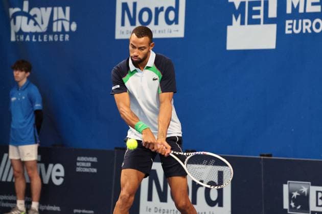 TENNIS : Play In Challenger Lille 2025 - ATP, Tennis Herren 125 Challenger Tour - 07 02 2025 Calvin HEMERY (France) au Play In Challenger Lille 2025, ATP 125 Challenger Tour, le 7 fÃ vrier 2025  Copyright: xLaurentxSANSONx xPsnewZx