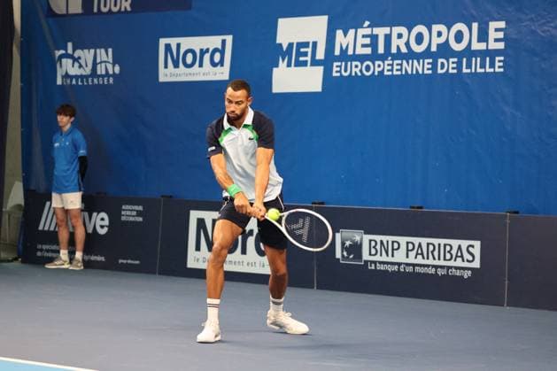 TENNIS : Play In Challenger Lille 2025 - ATP, Tennis Herren 125 Challenger Tour - 07 02 2025 Calvin HEMERY (France) au Play In Challenger Lille 2025, ATP 125 Challenger Tour, le 7 fÃ vrier 2025  Copyright: xLaurentxSANSONx xPsnewZx