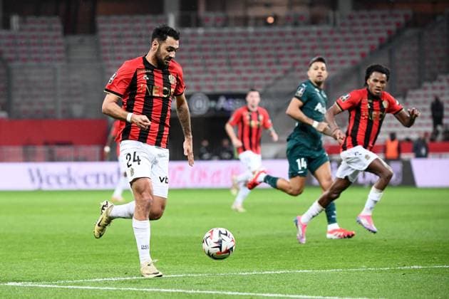OGC Nice v RC Lens - Ligue 1 McDonald s 2024 2025 24 Gaetan LABORDE (ogcn) during the Ligue 1 McDonald s match between Nice and Lens at Allianz Riviera on February 8, 2025 in Nice, France. Nice France  Copyright: xFEPx 776279669