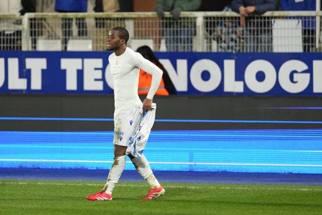AJ Auxerre v Toulouse FC - Ligue 1 McDonald s 2024 2025 25 Hamed Junior TRAORE (aja) during the Ligue 1 McDonald s match between Auxerre and Toulouse at Stade Abbe Deschamps on February 9, 2025 in Auxerre, France. Auxerre France  Copyright: xFEPx 776279859