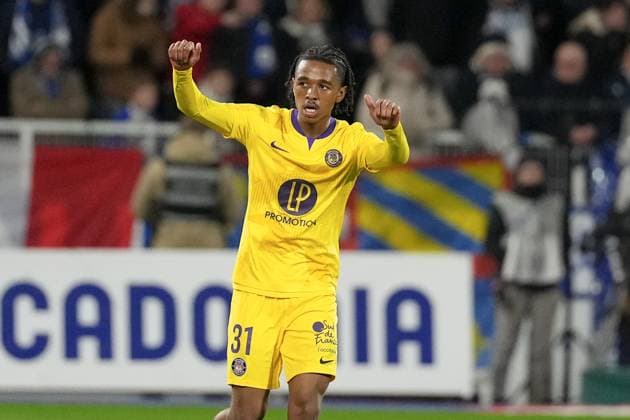 AJ Auxerre v Toulouse FC - Ligue 1 McDonald s 2024 2025 31 Noah EDJOUMA (tfc) during the Ligue 1 McDonald s match between Auxerre and Toulouse at Stade Abbe Deschamps on February 9, 2025 in Auxerre, France. Auxerre France  Copyright: xFEPx 776279859