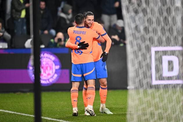 Angers SCO v Olympique de Marseille - Ligue 1 McDonald s 2024 2025 25 Adrien RABIOT (om) during the Ligue 1 McDonald s match between Angers and Marseille at Stade Raymond Kopa on February 9, 2025 in Angers, France. Angers France  Copyright: xFEPx 776279730