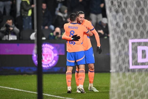 Angers SCO v Olympique de Marseille - Ligue 1 McDonald s 2024 2025 25 Adrien RABIOT (om) during the Ligue 1 McDonald s match between Angers and Marseille at Stade Raymond Kopa on February 9, 2025 in Angers, France. Angers France  Copyright: xFEPx 776279730