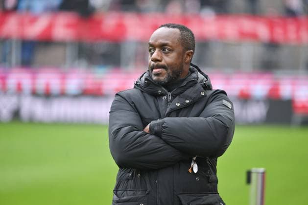 Ben Manga (Sportdirektor Schalke 04) 09.02.2025, Fussball 2. Bundesliga, 21. Spieltag, Saison 2024 2025 1. FC Köln - FC Schalke 04 1:0 Koeln Rhein Energie Stadion Nordrhein Westfalen Deutschland Team2