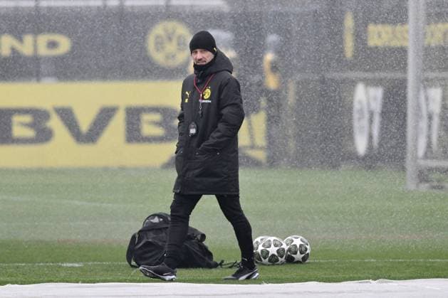 Sport Bilder des Tages Trainer Niko Kovac (Borussia Dortmund) 10.02.2025, Fussball 1. Bundesliga, Saison 2024 2025, Training Borussia Dortmund Dortmund Nordrhein Westfalen Deutschland