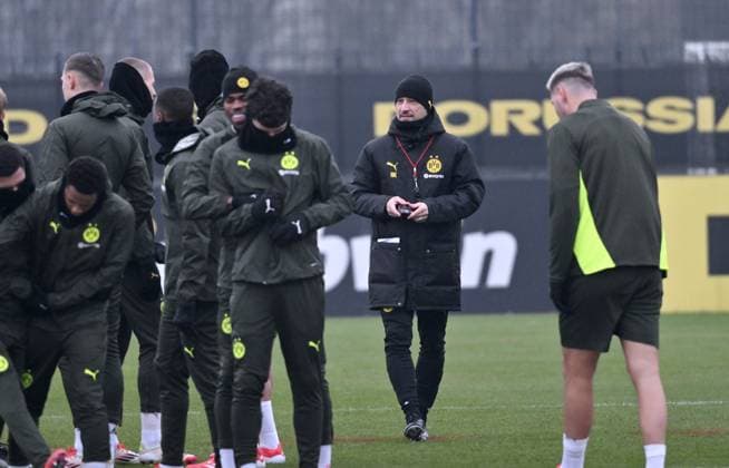 Trainer Niko Kovac (Borussia Dortmund) 10.02.2025, Fussball 1. Bundesliga, Saison 2024 2025, Training Borussia Dortmund Dortmund Nordrhein Westfalen Deutschland