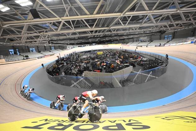 10-02-2025 Allenamento Europei Pista Zolder 2025; 2025, Svizzera; Zolder, Velodromo; 