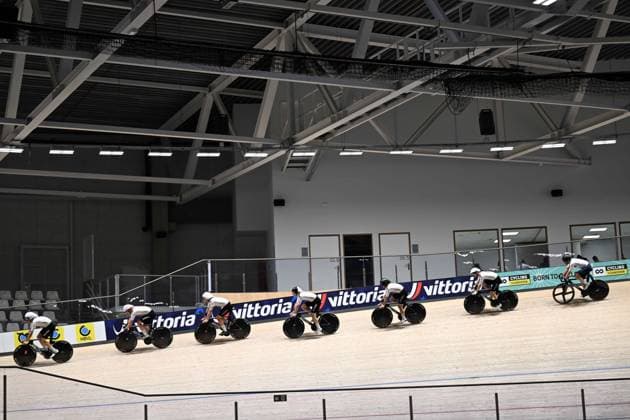 10-02-2025 Allenamento Europei Pista Zolder 2025; 2025, Svizzera; Zolder, Velodromo; 