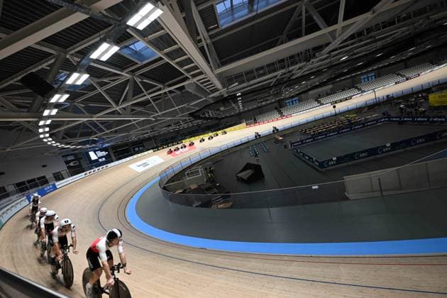 10-02-2025 Allenamento Europei Pista Zolder 2025; 2025, Svizzera; Zolder, Velodromo; 